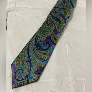 Regent Morris Mens Multi Colored Tie